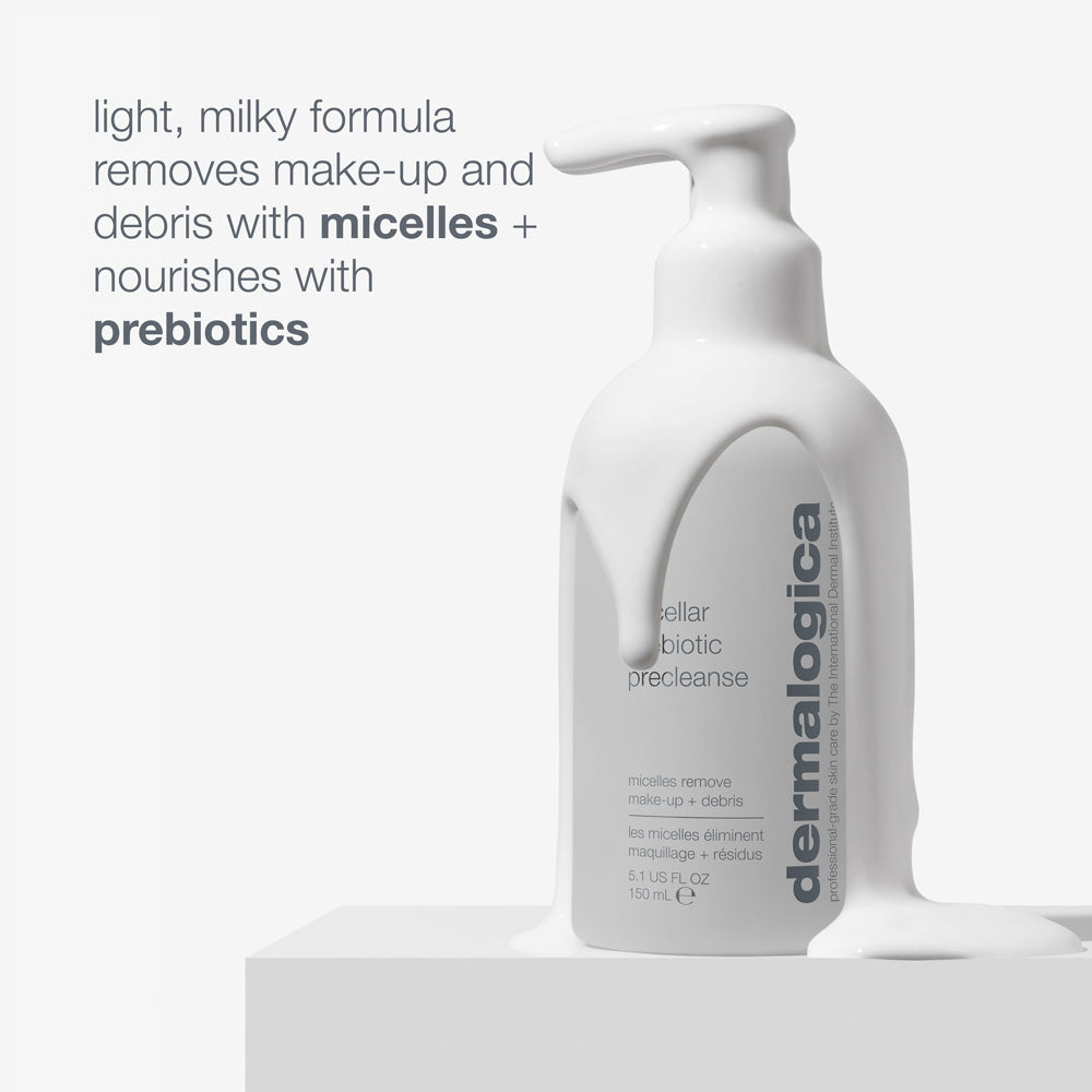 Micellar prebiotic precleanse
