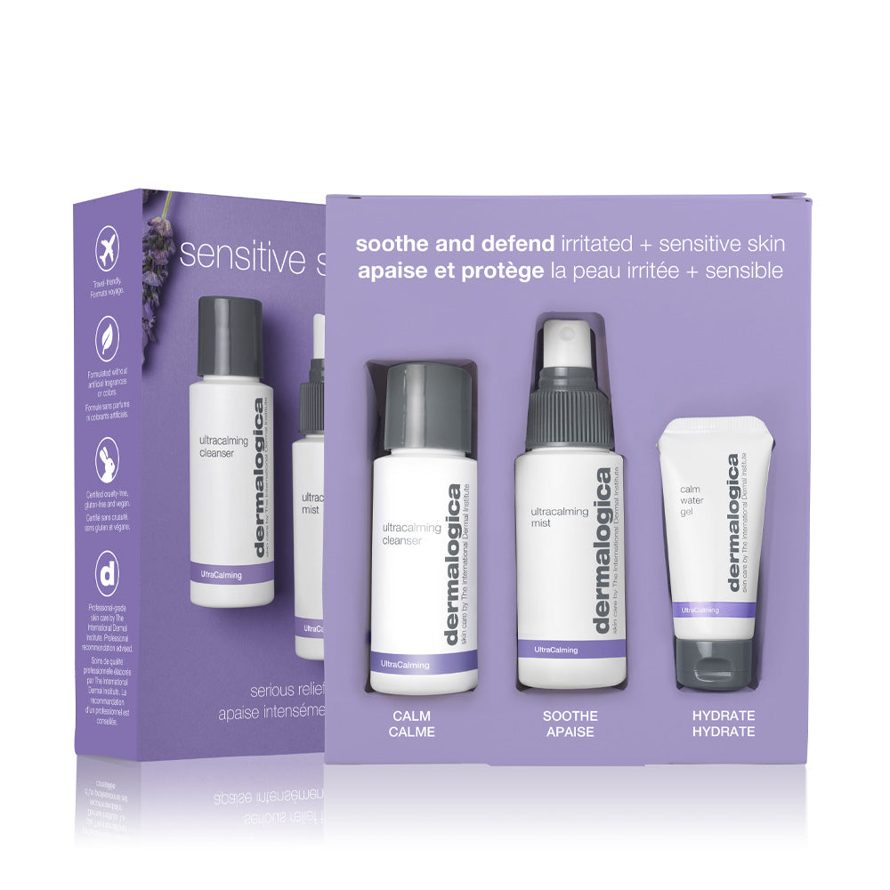 Sensitive skin rescue kit